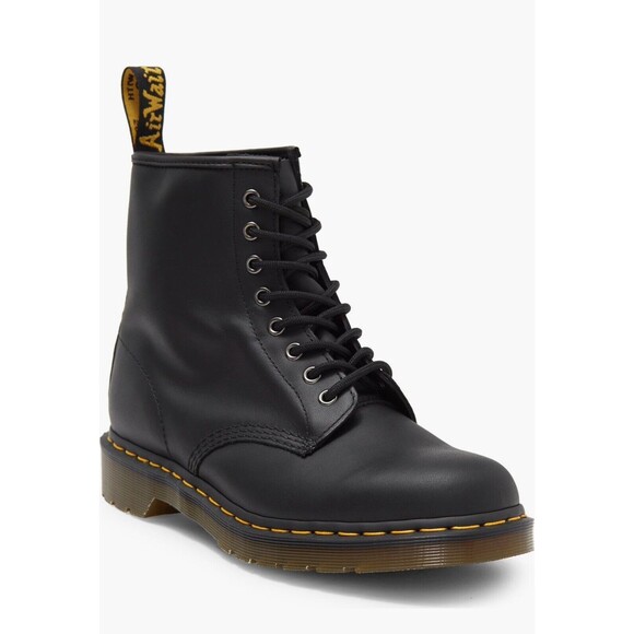 Dr. Martens 1460 Black Softy T Leather Boots Unisex W 10/ M 9 NIB - Picture 1 of 16